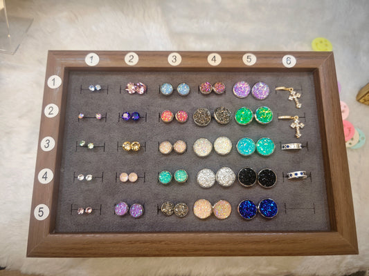 ✨【Number-Selected Earrings】Buy 3 Get 1 Free! Fashion Alloy Studs · Mix & Match Styles · Limited Time Offer✨