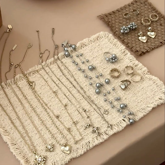 ✨【Number-Selected Earrings/rings】Fashion Alloy Studs · Mix & Match Styles · Limited Time Offer✨